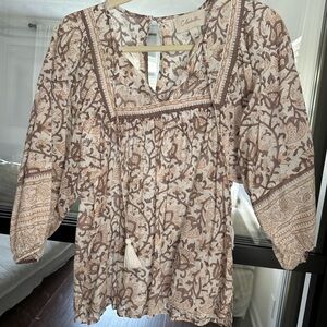 Cleobella Noreen Blouse in Medici prin